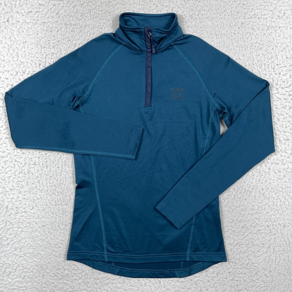 Helly Hansen Pullover Womens XS Teal OBS PyeongChang 2018 Olympic Active Sporty